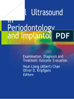 Dental Ultrasound in Periodontology and Implantology Examination Diagnosis and Treatment Outcome Evaluation 1st Ed 9783030512873 9783030512880