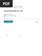 Grammatik Aktiv A1 - B1 - PDF