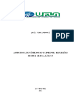 DISSERTAÇÃO - Aspectos Linguísticos Do Guineense Reflexões Acerca de Uma Língua.p