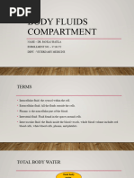 Body Fluids Compartment