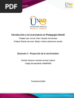 Anexo 1 - Formato 3 - Proyección de La Ruta Formativa