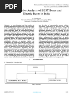 Comparative Analysis of BEST Buses and Electric Buses in India