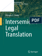 Olimpia G. Loddo - Intersemiotic Legal Translation (2023)