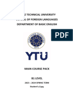 2023-2024 Spring Term Main Course Pack Unit 1