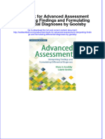 Test Bank For Advanced Assessment Interpreting Findings and Formulating Differential Diagnoses by Goolsby Download PDF Full Chapter