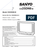 Sanyo Eb8a Chassis Ce25dn9b