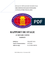 Rapport de Stage