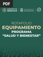 Rotafolio Equipamiento SALUD y BIENESTAR