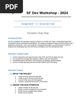 Assignment 2 - SF Dev Workshop