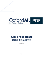 Crsis Committee Rules of Procedure