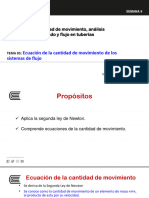 Tema 09 Ecuacion de La Cantidad de Movimiento