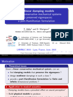 Nonlinear Damping Models For Linear Conservative Mechanical Systems With Preserved Eigenspaces: A Port-Hamiltonian Formulation