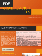 GRATIFICACIONES