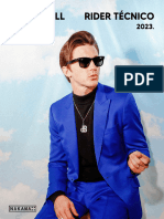 Rider Técnico Drake Bell 2023 México