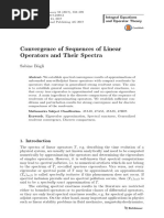 S.Bogli - Convergence of Sequences of Linear Operators and Their Spectra