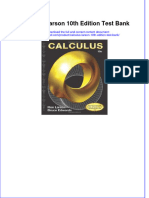 Calculus Larson 10th Edition Test Bank Download PDF Full Chapter