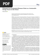 Biomass As A Waste in Sustainable Energy Potential Source in Future