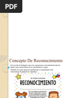 Presentación Reconocimiento