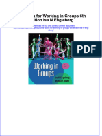 Test Bank For Working in Groups 6th Edition Isa N Engleberg Download PDF Full Chapter