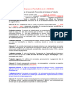 Contrato - Acordo Individual de Suspensão Temporária Do Contrato de Trabalho