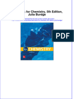 Test Bank For Chemistry, 5th Edition, Julia Burdge Download PDF Full Chapter