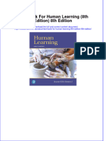 Test Bank For Human Learning (8th Edition) 8th Edition Download PDF Full Chapter