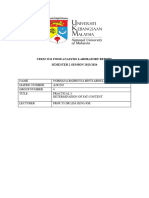 Fat Content Lab Report