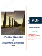 Financial Education and Investment Awareness