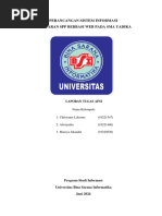 Project - APSI - Kelompok 2 Pembayaran SPP Berbasis WEB