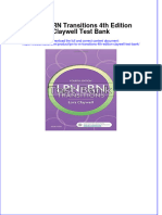 LPN To RN Transitions 4th Edition Claywell Test Bank Instant Download All Chapter