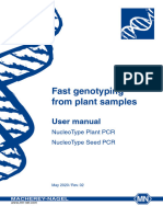 Instruction NucleoType Plant Seed PCR