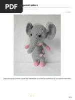 Amigurumi Today ELEFANTE Baby Elephant