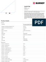 BURNDY GAR1726 Specsheet