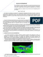 Calculo de Reservas
