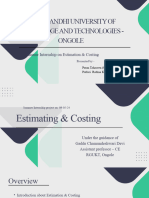 Estimation & Costing