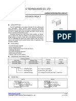 Unisonic Technologies Co., LTD: Low Power Ground Fault Interrupter