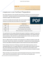 Inspection After Surface Preparation