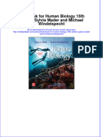 Test Bank For Human Biology 15th Edition Sylvia Mader and Michael Windelspecht Download PDF Full Chapter