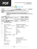 Procenn Note Canara Bank ACC Nov 2014