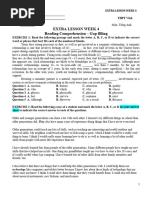 K11 - EXTRA W2 - Reading - Word Form - HS