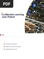 Machine Learning Regression Logistique