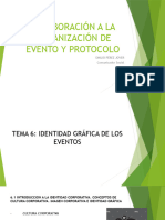 Tema 6 Colaboración A La Organización de Eventos y Protocolo