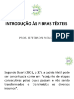 AULA FIBRAS TÊXTEIS - Propriedades