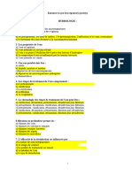 QCM T Hydrologie