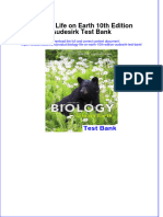 Biology Life On Earth 10th Edition Audesirk Test Bank Instant Download All Chapter