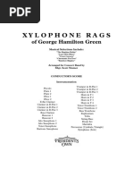 Xylophone Rags - Arr. Scott Ninmer