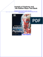 Fundamentals of Anatomy and Physiology 4th Edition Rizzo Test Bank Instant Download All Chapter