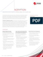 Apex One Endpoint Encryption Datasheet