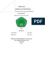 Makalah Filsafat Pendidikan Perkembangan Teknologi