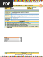 LISTA DE COTEJO 1° y 2° TUTORIA SEM 2 UNIDAD 2